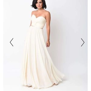 Unique vintage wedding dress